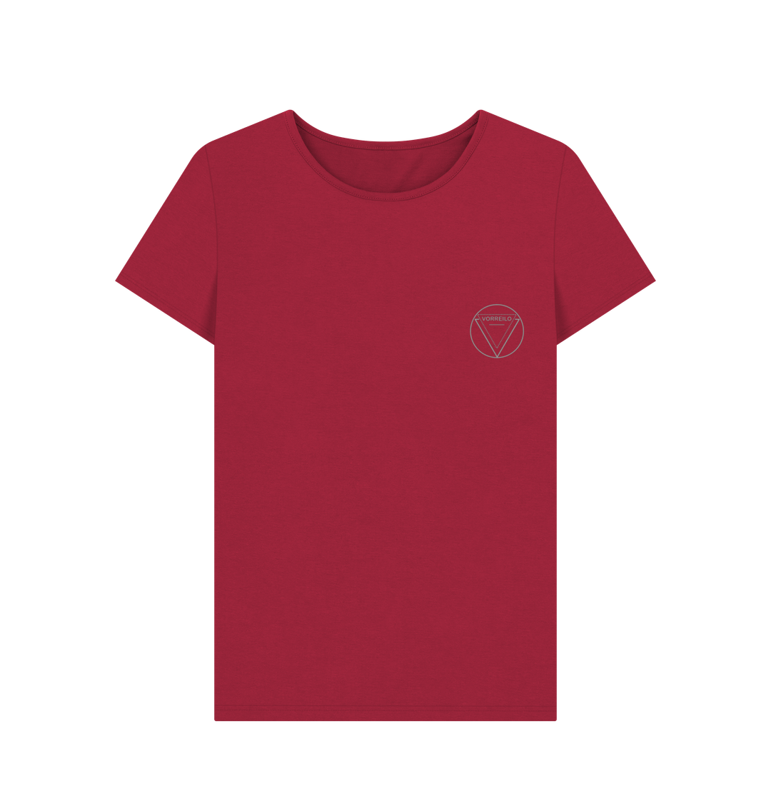 Cherry Women's Crew Neck T-shirt  Certified Organic Cotton