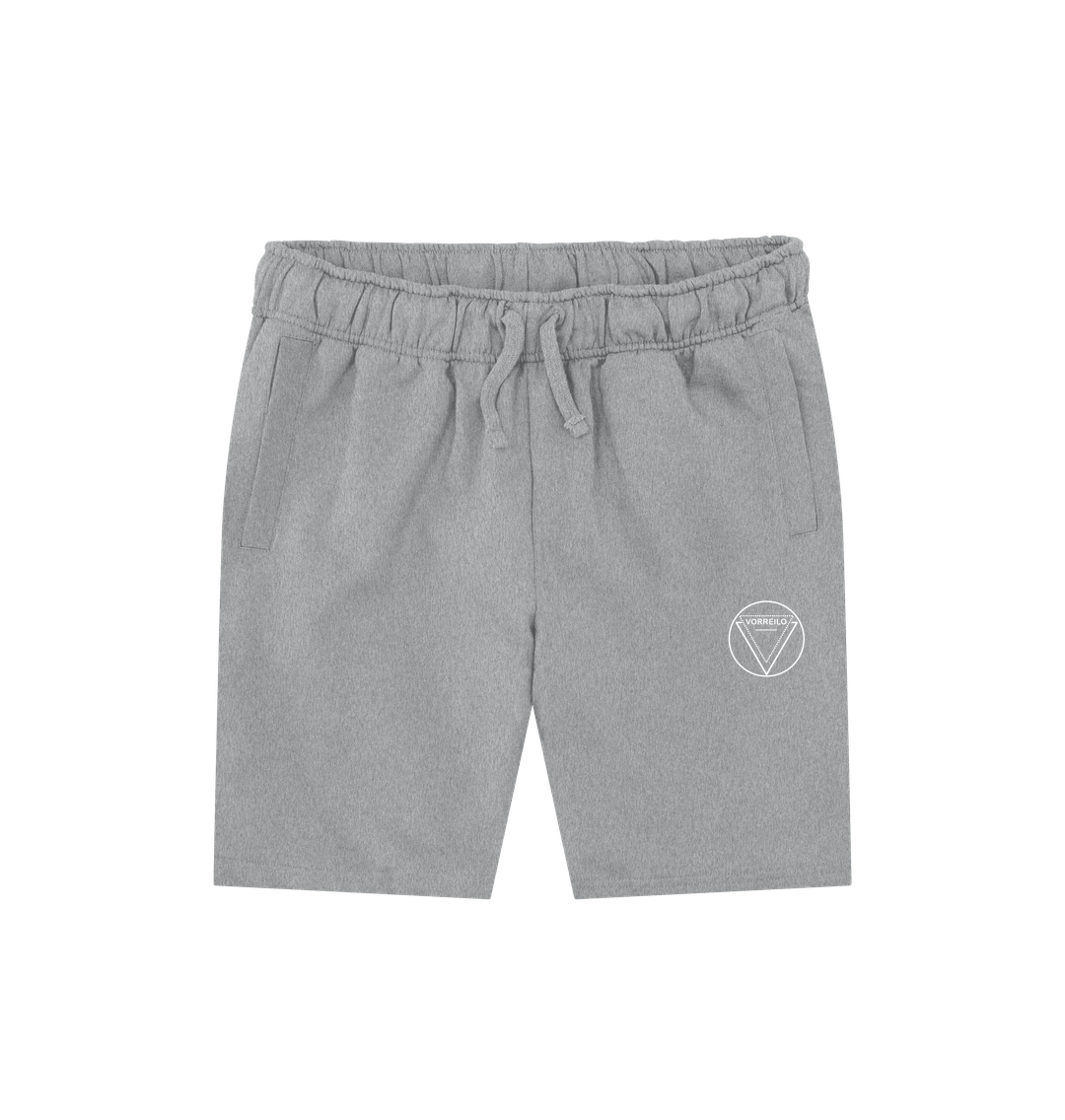 Athletic Grey Men's Organic Cotton Shorts  Certified Organic Cotton