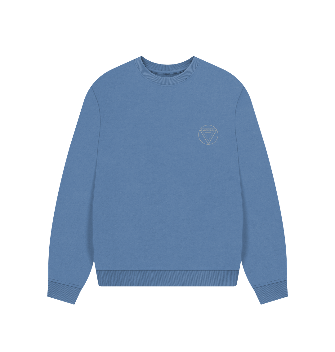 Solent Women's Oversized Jumper  Certified Organic Cotton