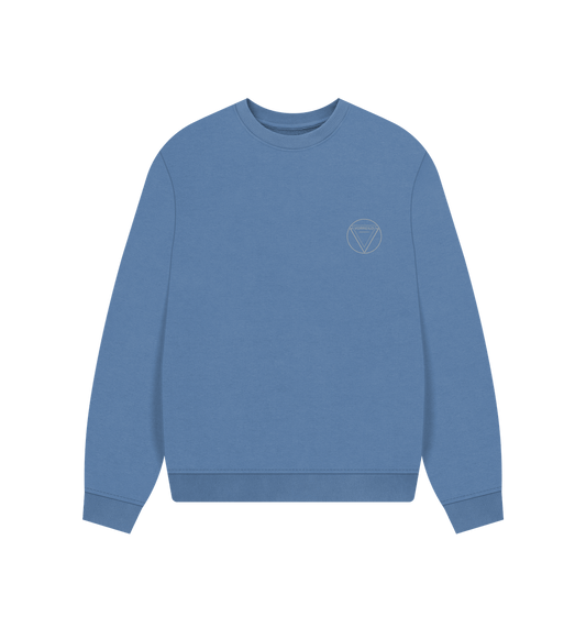 Solent Women's Oversized Jumper  Certified Organic Cotton