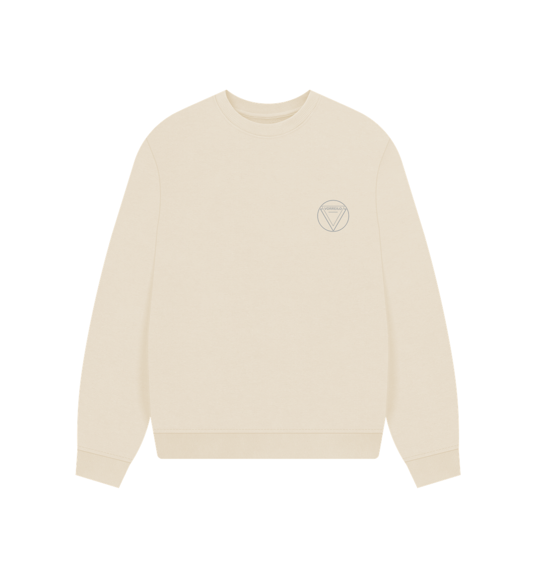 Oat Women's Oversized Jumper  Certified Organic Cotton