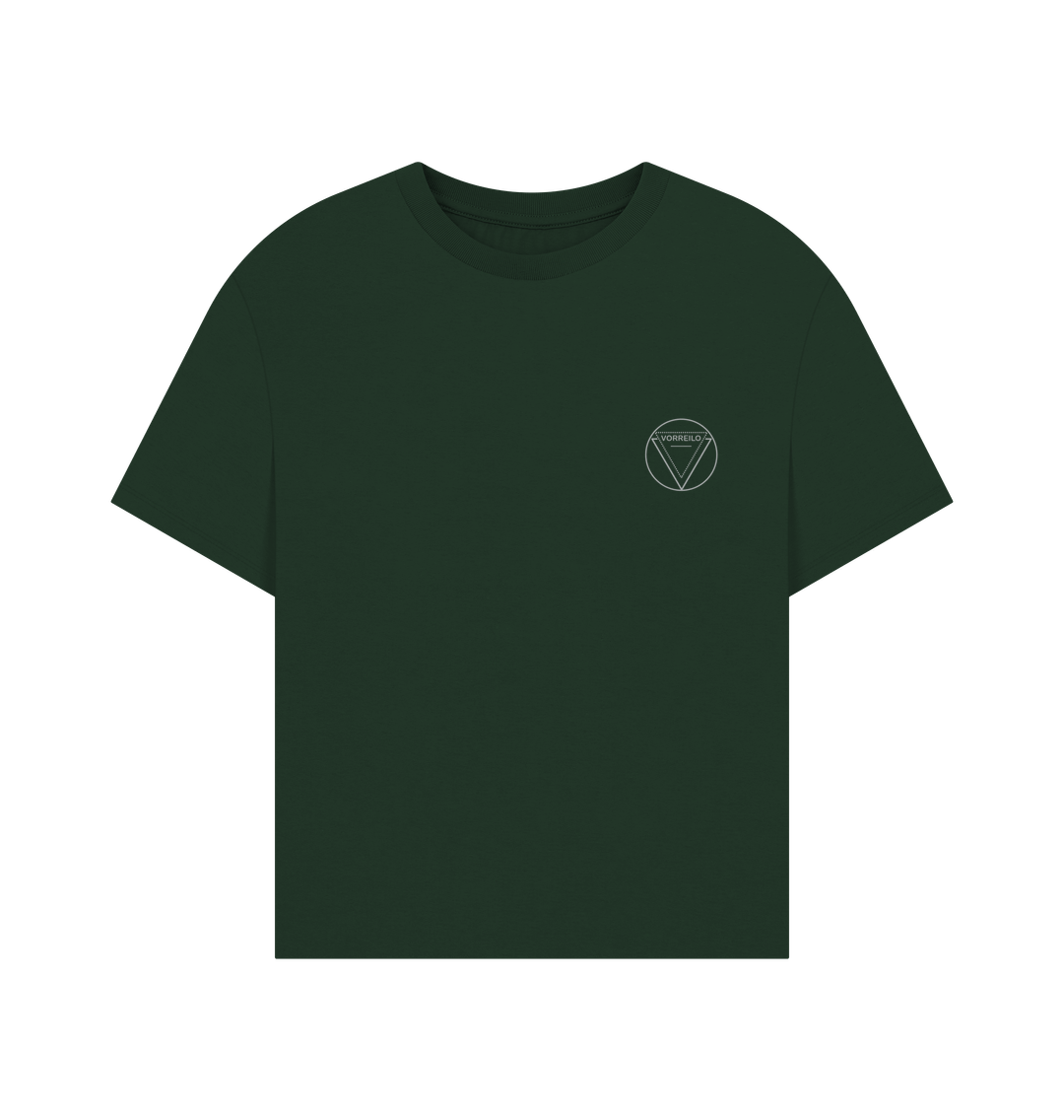 Evergreen Women's Oversized Tee  Certified Organic Cotton