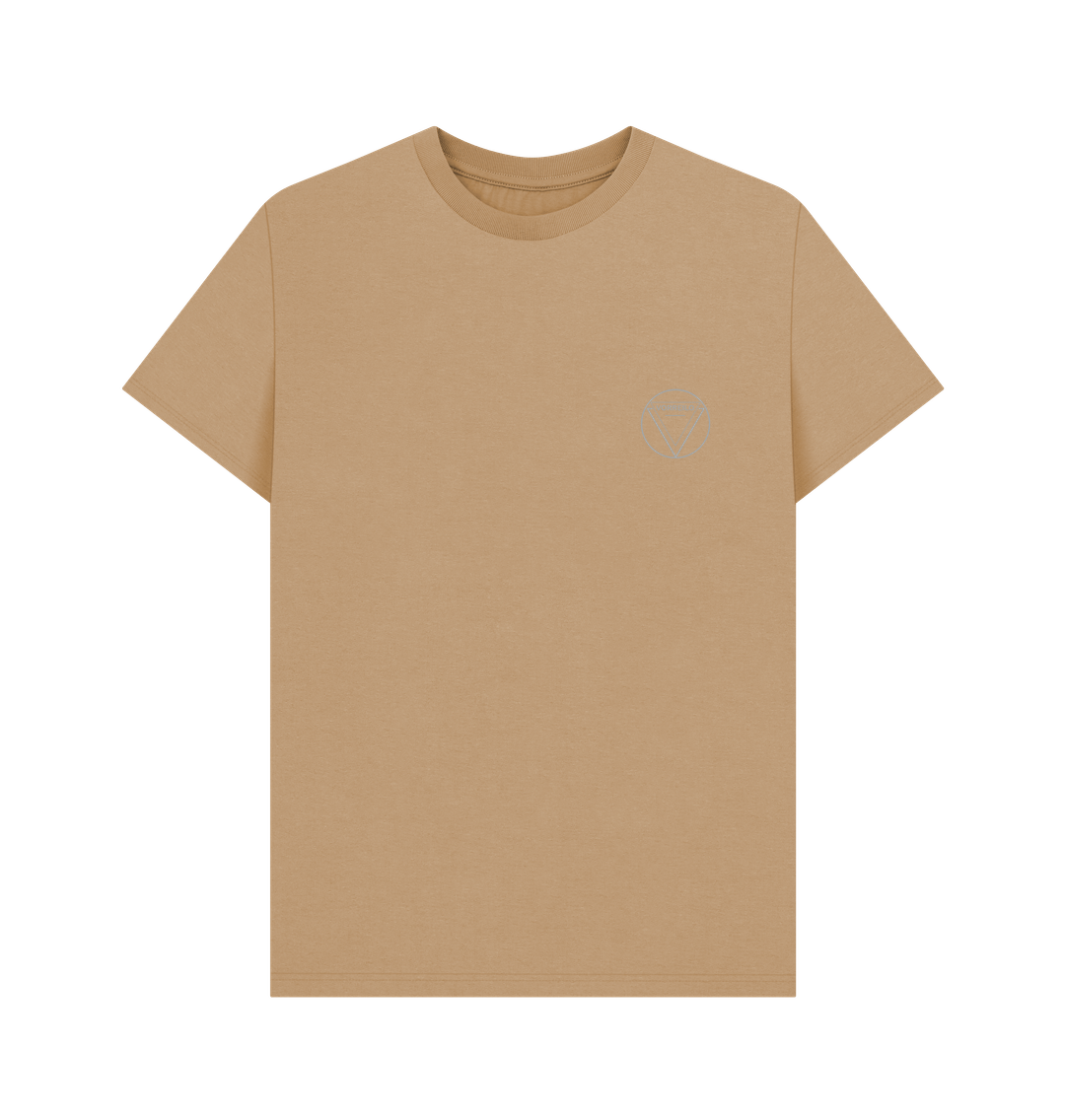 Sand Men's Basic T-shirt  Certified Organic Cotton -Light