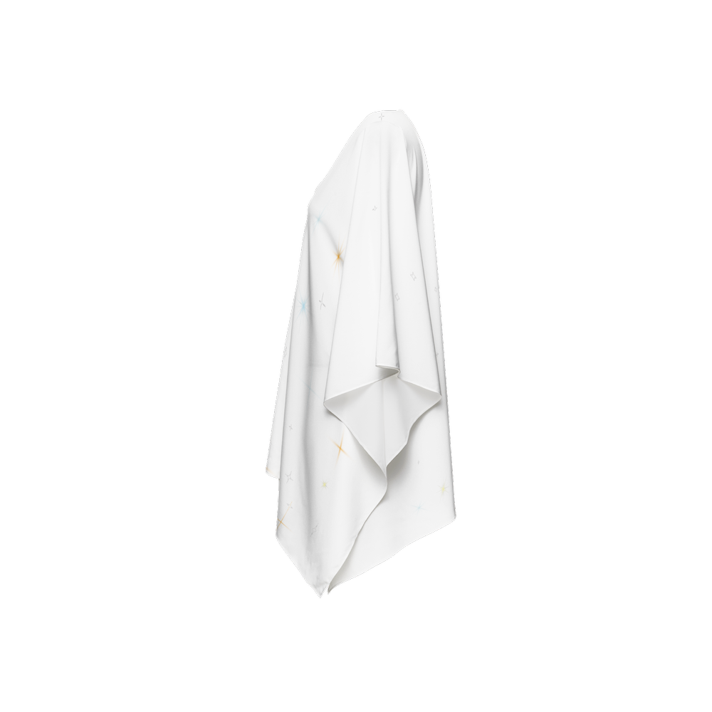 Vorreilo Silky White Cape