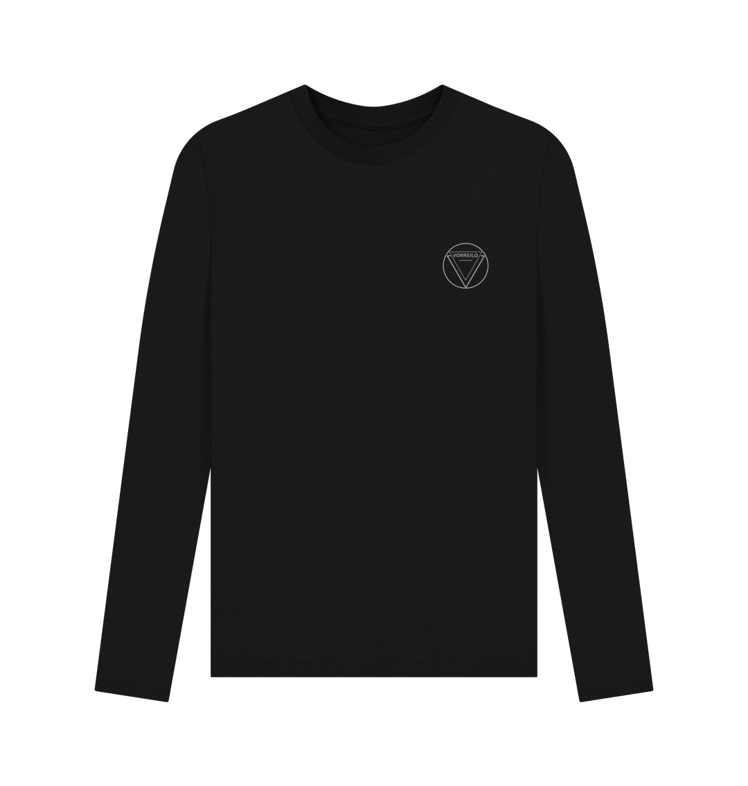 Black Men's Long Sleeve T-shirt