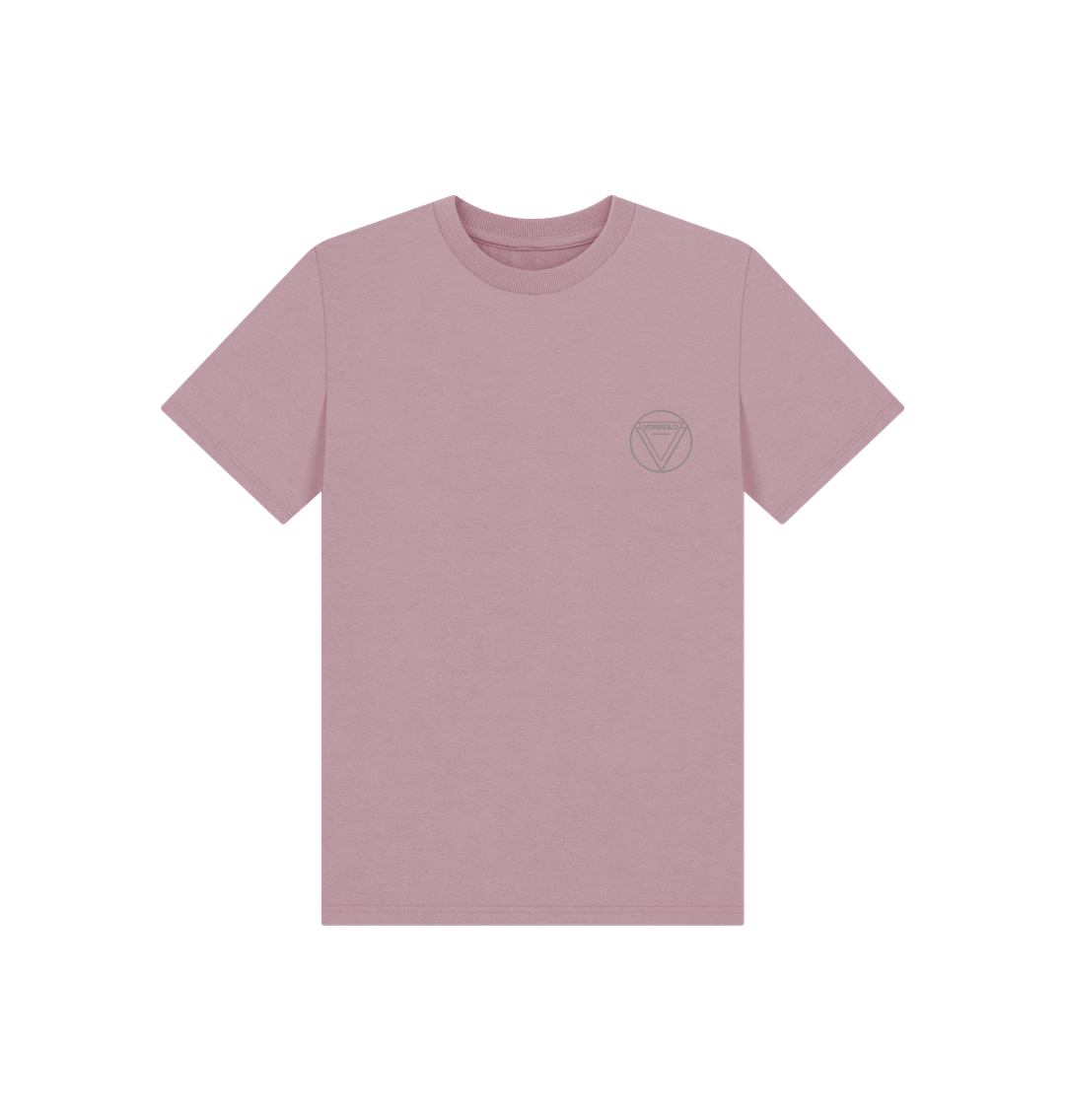 Mauve Kids' Basic T-Shirt  Certified Organic Cotton