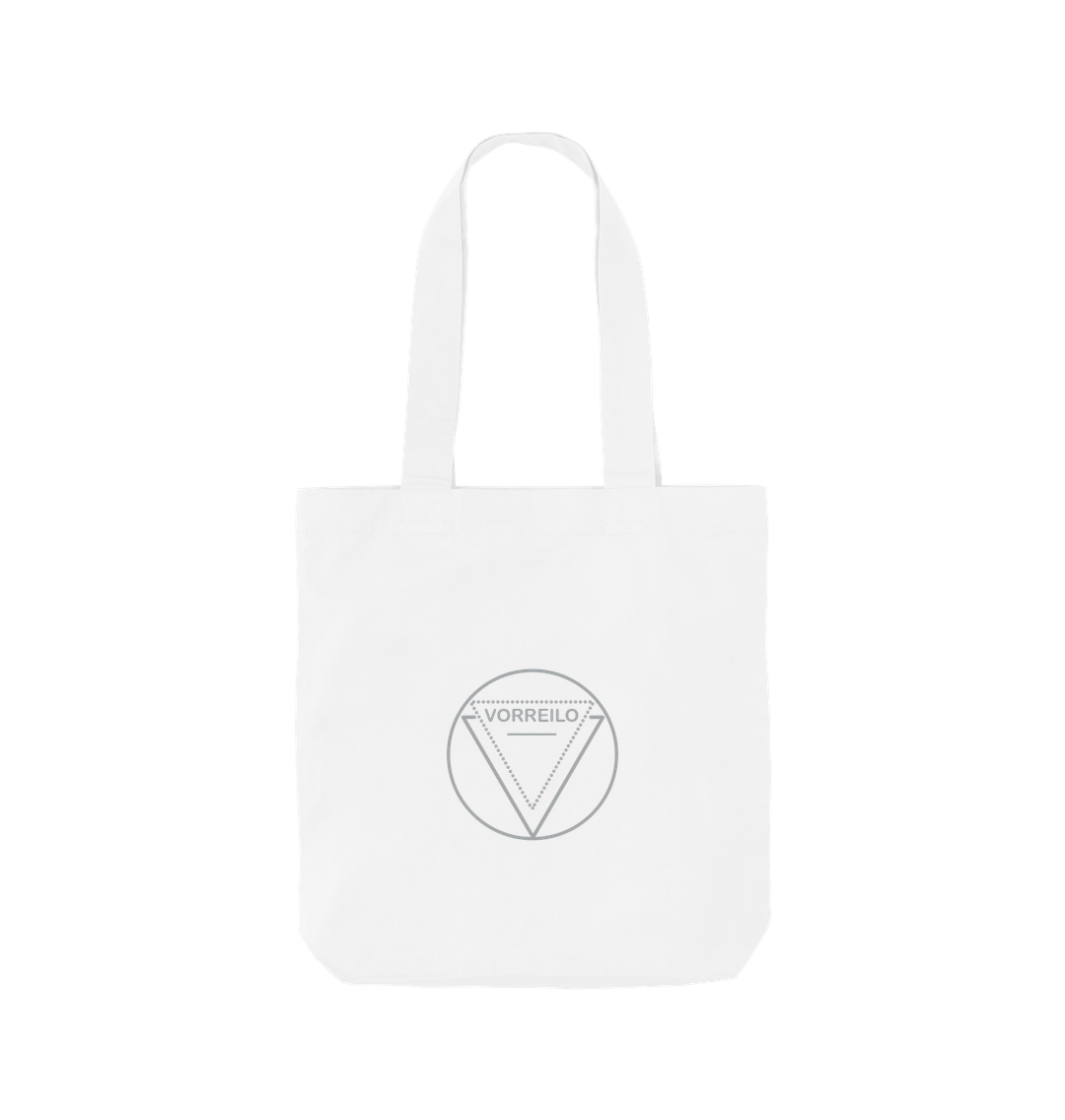 White Colour Tote Bag  Certified Organic Cotton