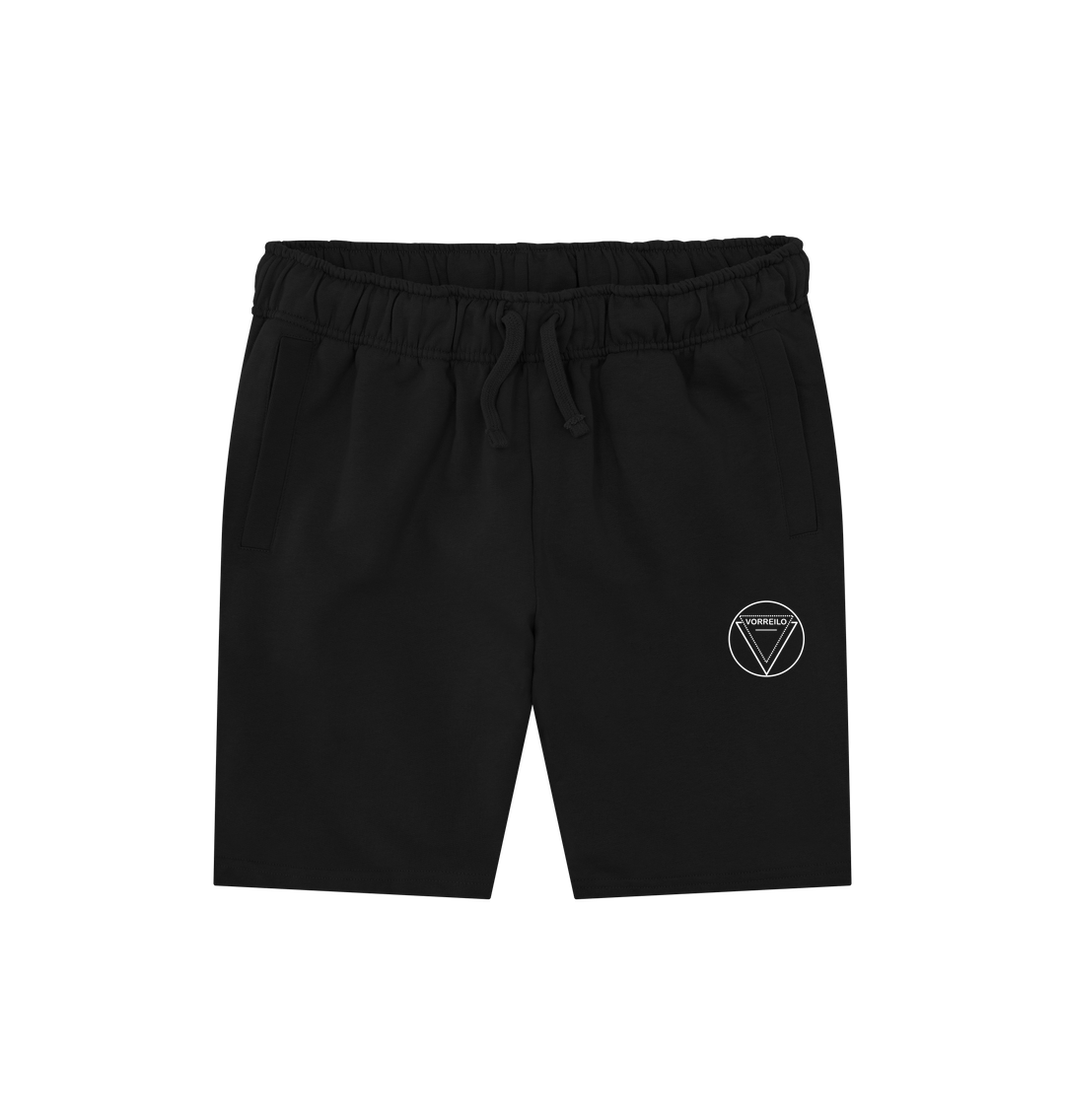 Black Men's Organic Cotton Shorts  Certified Organic Cotton