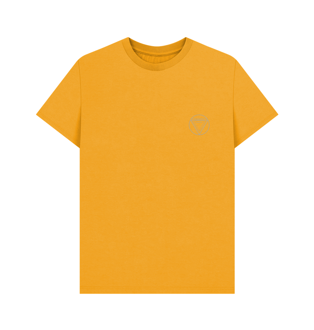 Mustard Men's Basic T-shirt  Certified Organic Cotton -Light