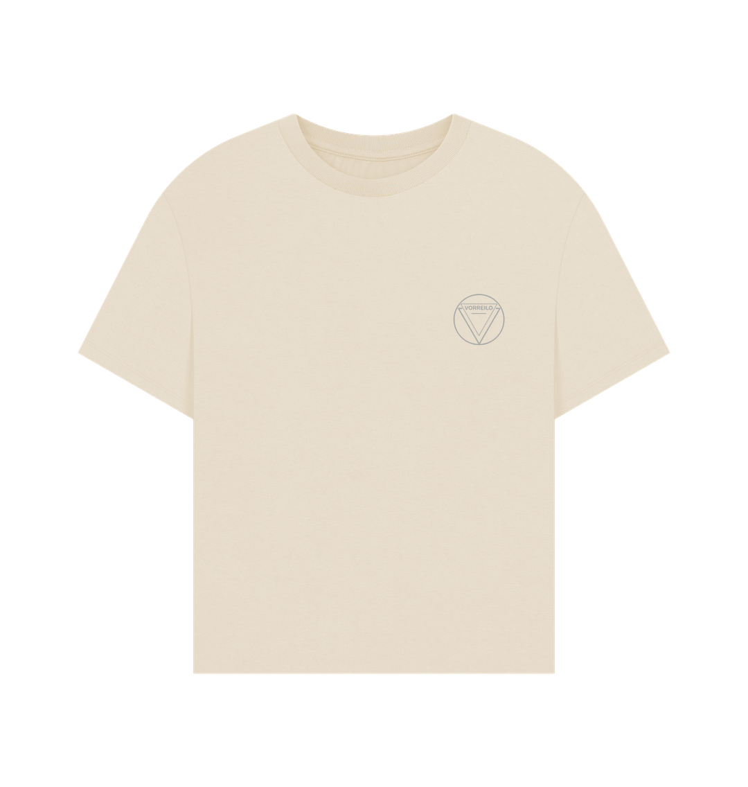 Oat Women's Oversized Tee  Certified Organic Cotton