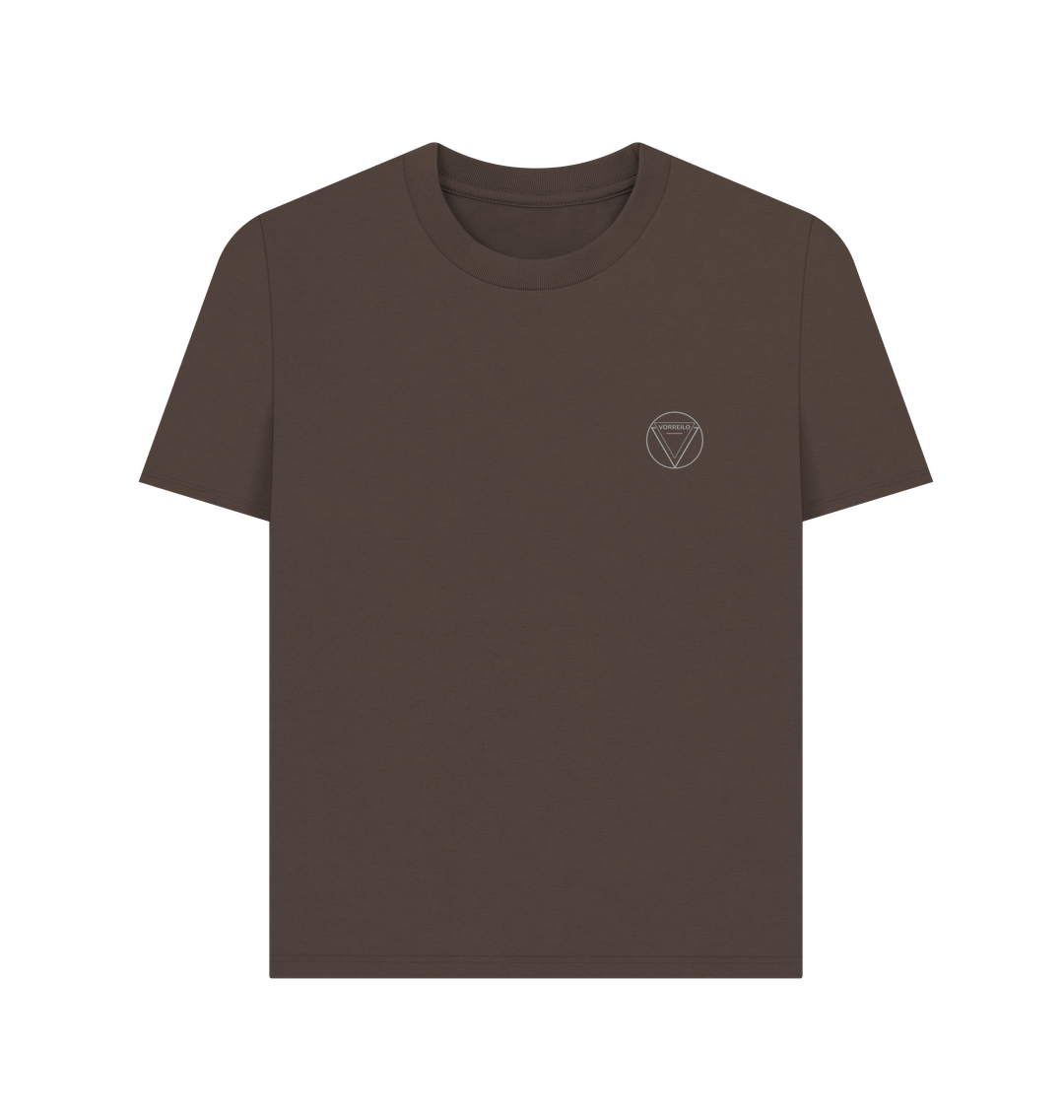 Chocolate Women's Plain T-shirt