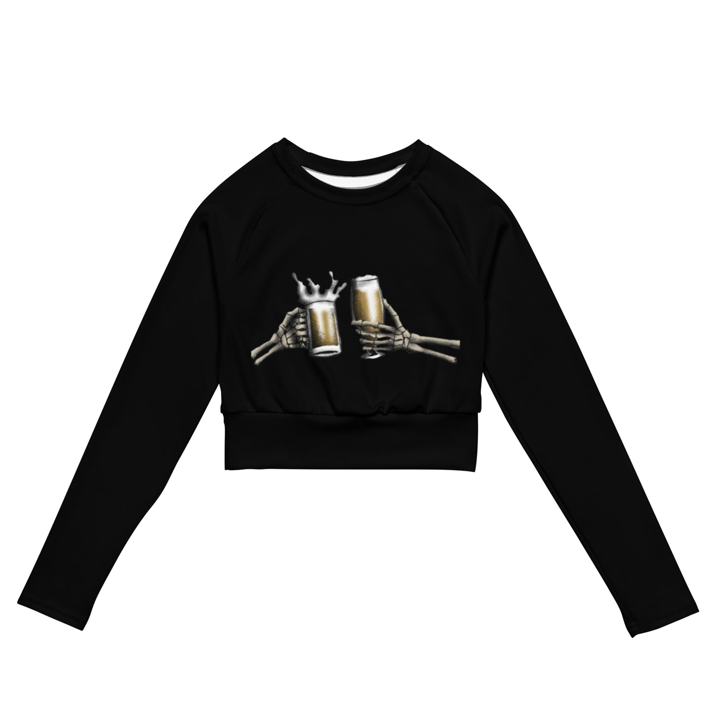 Vorreilo Recycled Crop Top -Happy Halloween Beer 01 -Limited Edition