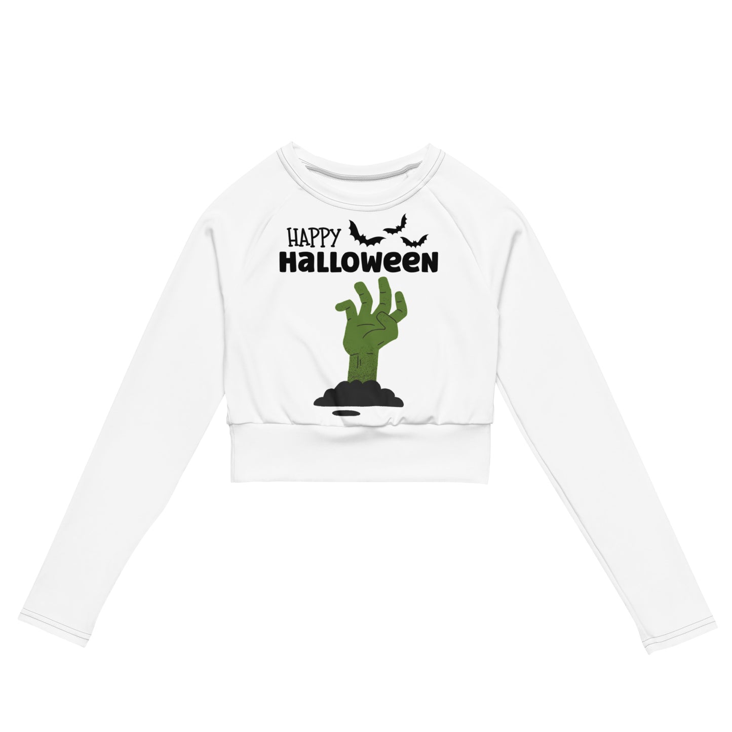 Vorreilo Recycled Crop Top -Happy Halloween Frankenstine 01 -Limited Edition