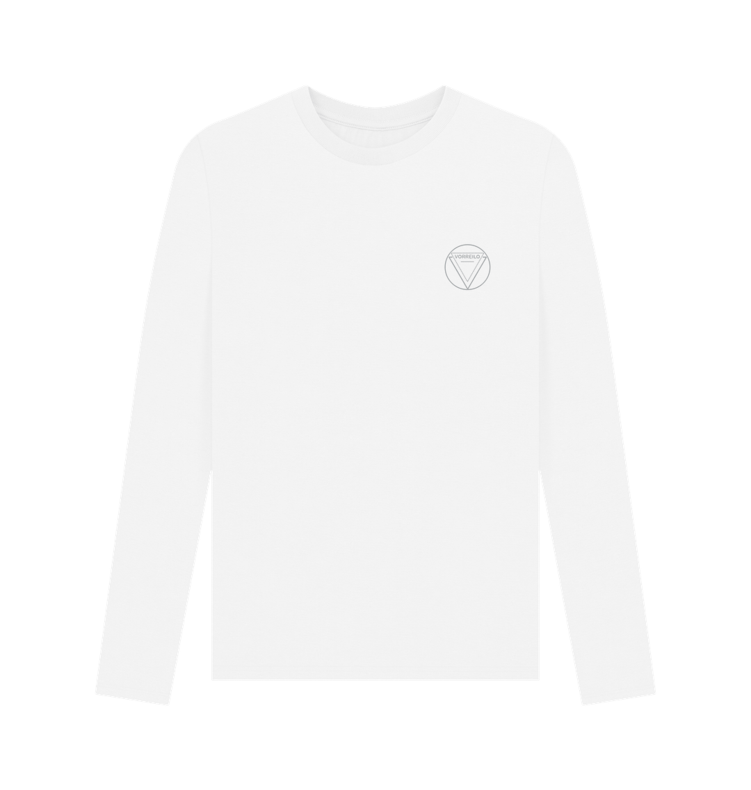 White Men's Long Sleeve T-shirt