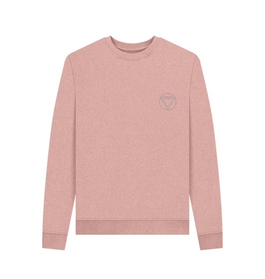 Sunset Pink Women's Remill\u00ae Sweater  50% Post-Consumer Organic Cotton \/ 50% Organic Cotton