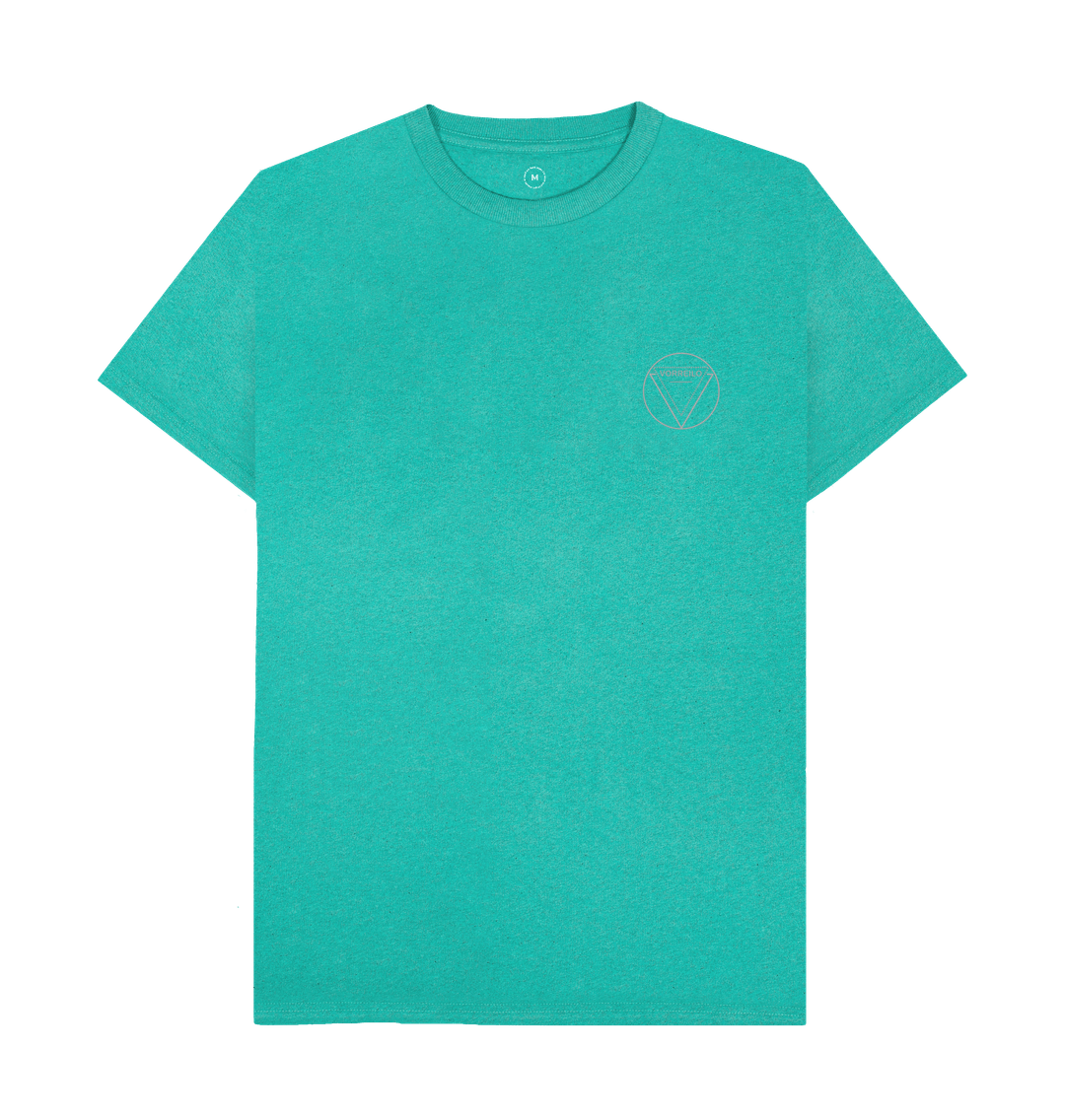 Seagrass Green Men's Remill\u00ae T-shirt  50% Post-Consumer Organic Cotton \/ 50% Organic Cotton