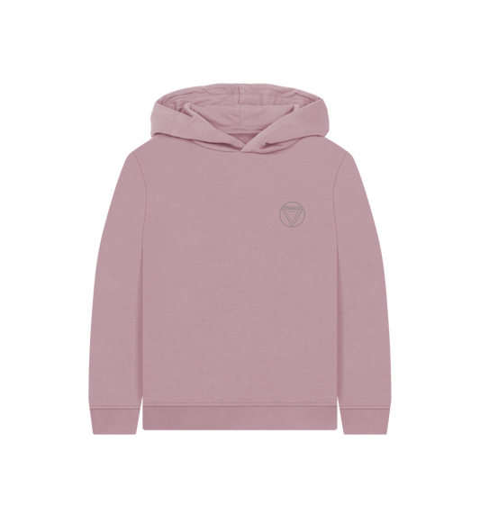 Mauve Vorreilo Kids' Pullover Hoody  Certified Organic Cotton