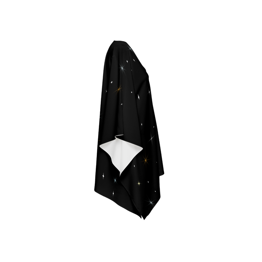 Vorreilo Silky Black Cape