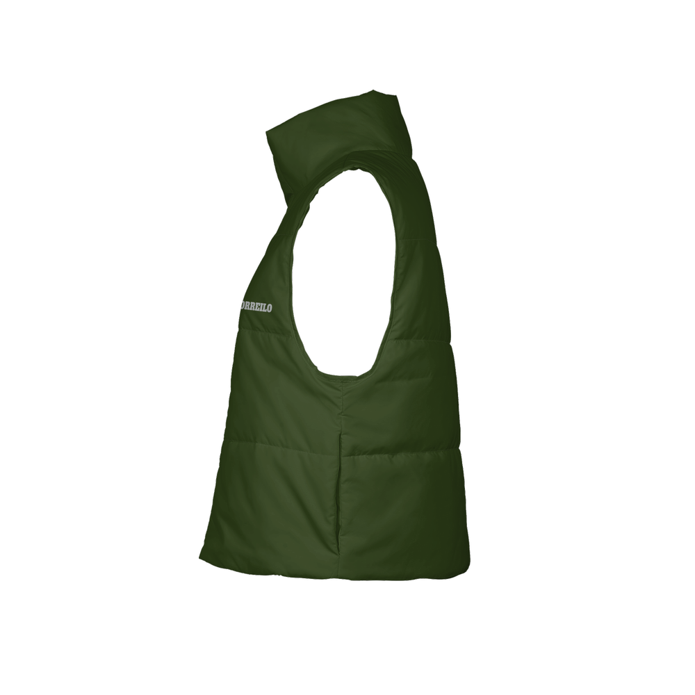 Women's Full-Zip Sleeveless Puffer Vest-Lightweight Ecodear