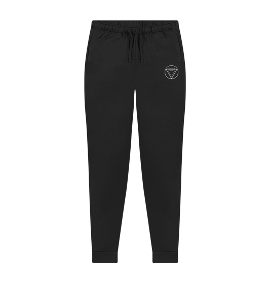 Black Women's Joggers  Certified Organic Cotton