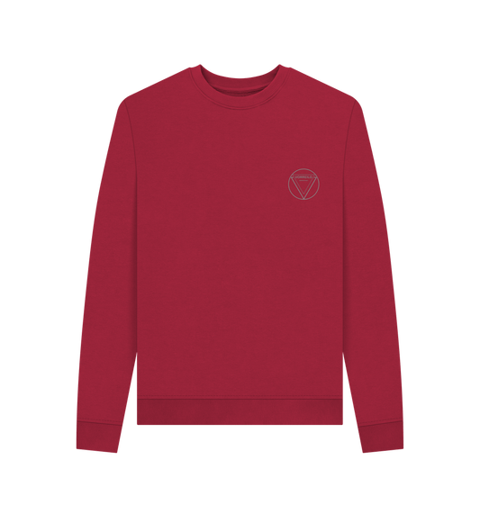 Cherry Women's Crewneck Sweater  Certified Organic Cotton