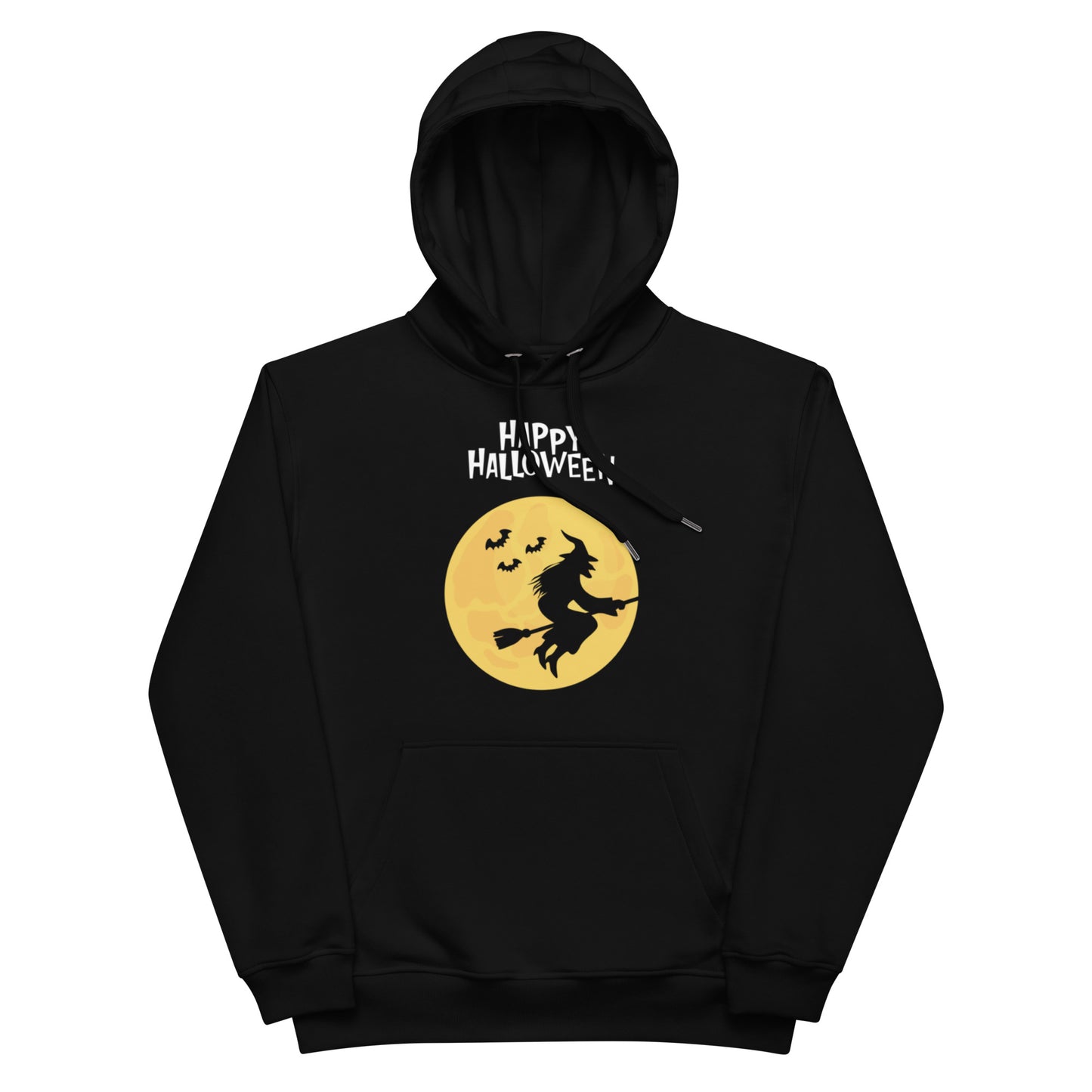 Vorreilo Unisex Eco-Friendly Organic & Recycled Hoodie - Halloween Witch 03 Limited Edition