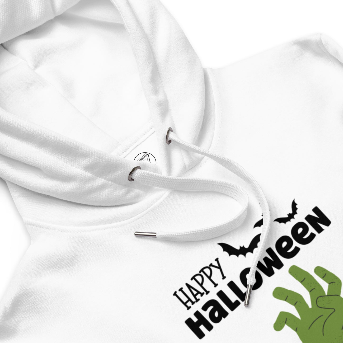 Vorreilo Unisex Eco-Friendly Organic & Recycled Hoodie - Halloween Frankenstine 02 Limited Edition