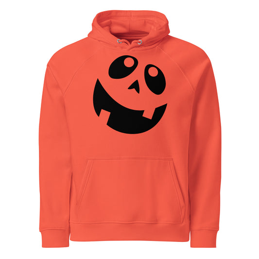 Vorreilo Unisex Eco-Friendly Organic & Recycled Hoodie - Halloween Pumpkin 06 Limited Edition