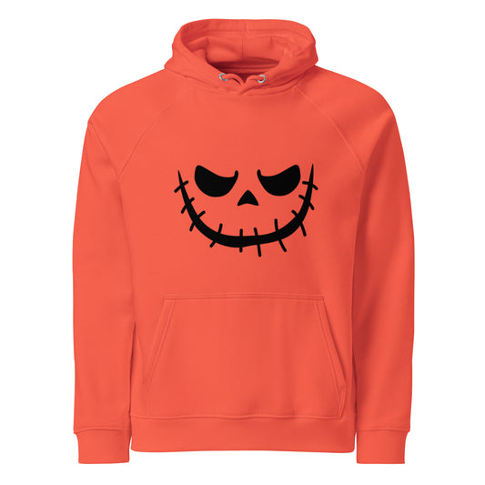 Vorreilo Unisex Eco-Friendly Organic & Recycled Hoodie - Halloween Jack 01 Limited Edition