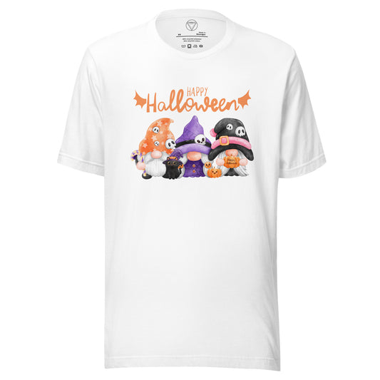 Vorreilo Unisex Recycled T-Shirt - Happy Halloween Gnome 05-Limited Edition