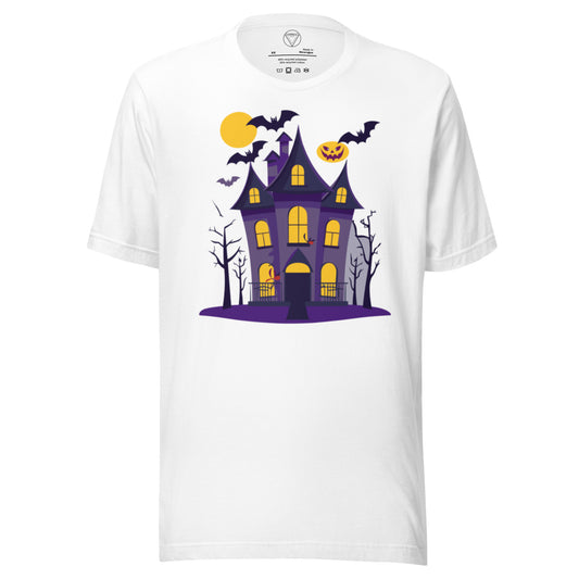 Vorreilo Unisex Recycled T-Shirt - Happy Halloween House 01-Limited Edition