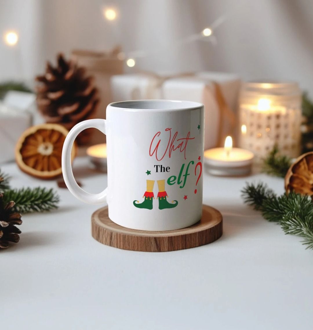 What the Elf -Mug